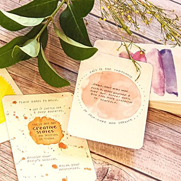 Practice You Daily Awakening Card Deck by Elena Brower